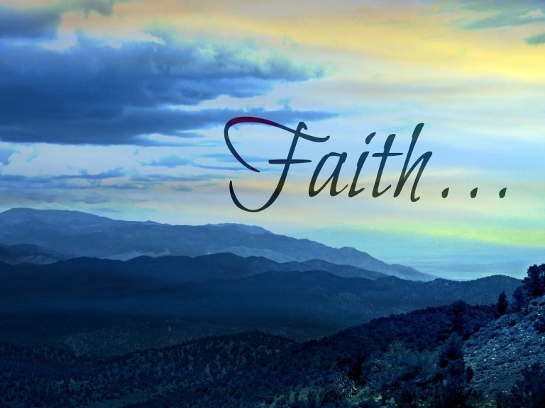 Faith expressing Itself through love